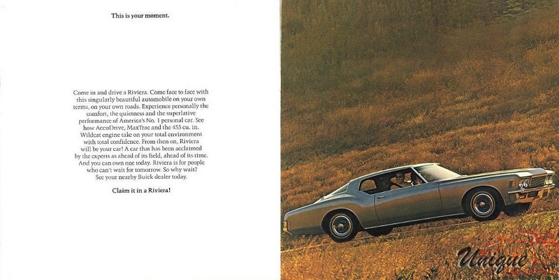 1971 Buick Riviera Car Brochure Page 2